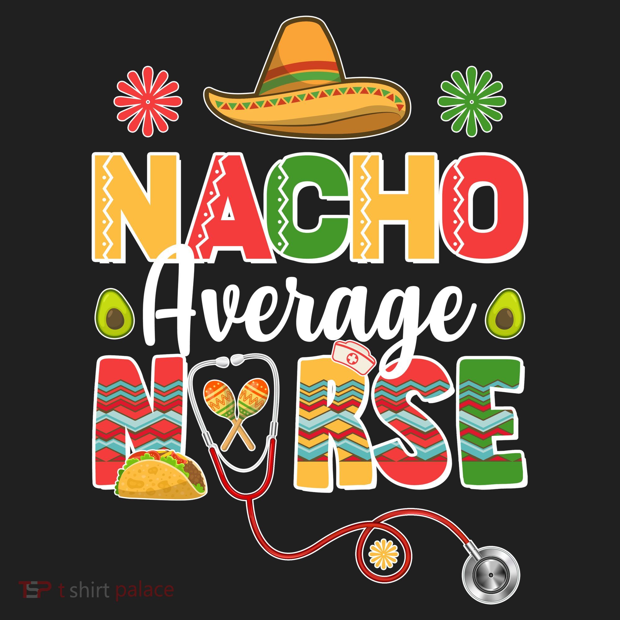 Nacho Average Nurse Cinco De Mayo Hat