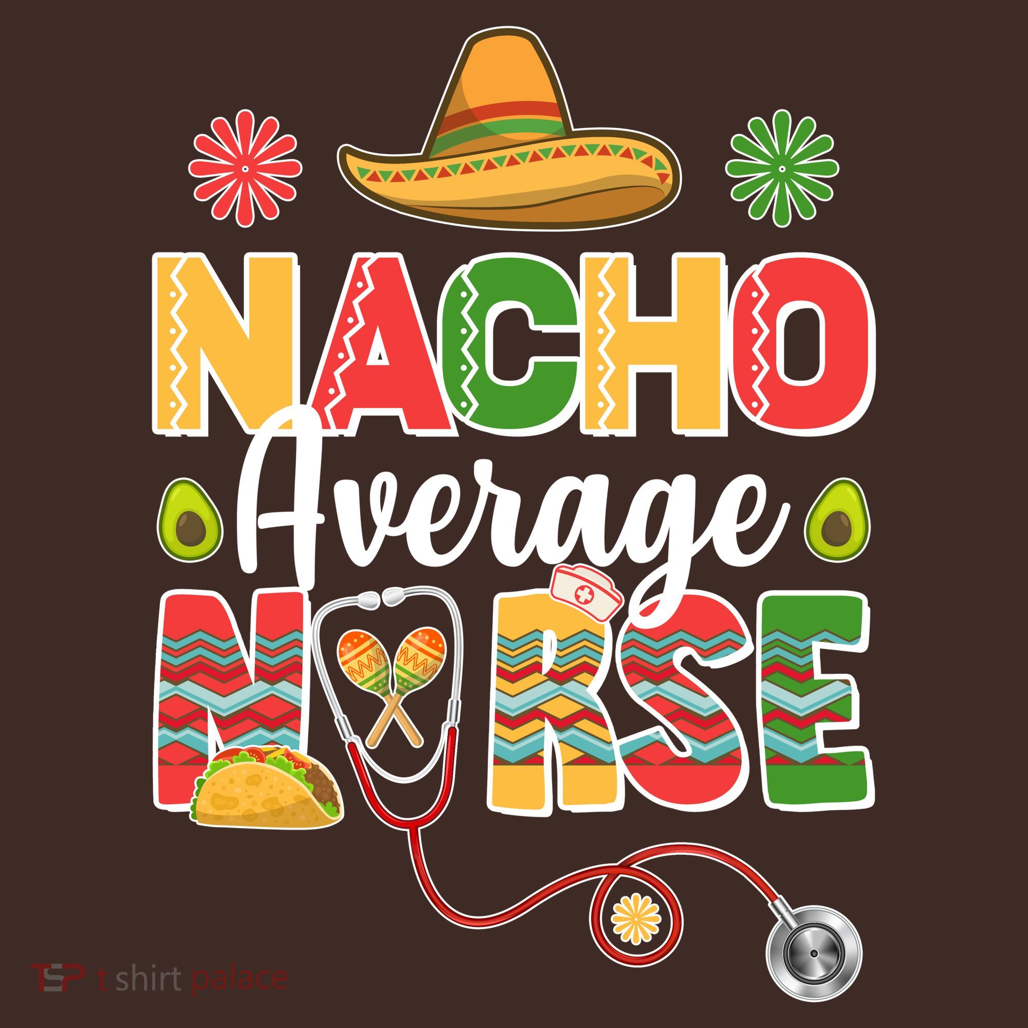 Nacho Average Nurse Cinco De Mayo Apron