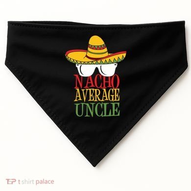 Nacho Average Uncle USA-Made Doggie Bandana