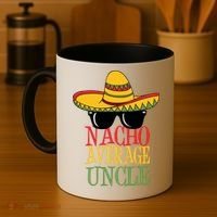 Nacho Average Uncle Coffee Mug thumb 4