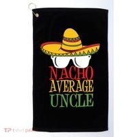 Nacho Average Uncle Golf Towel thumb 0