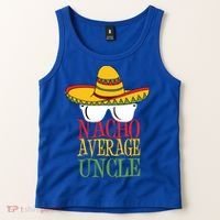 Nacho Average Uncle Tank Top thumb 2