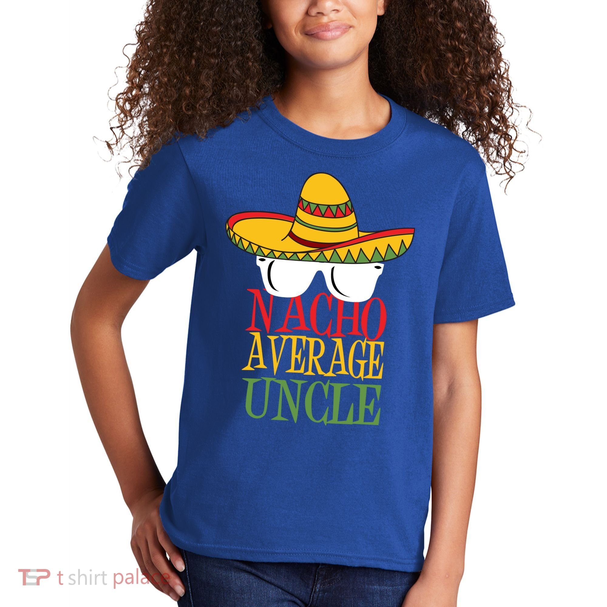 Nacho Average Uncle Kids T-Shirt