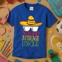Nacho Average Uncle Kids T-Shirt thumb 3