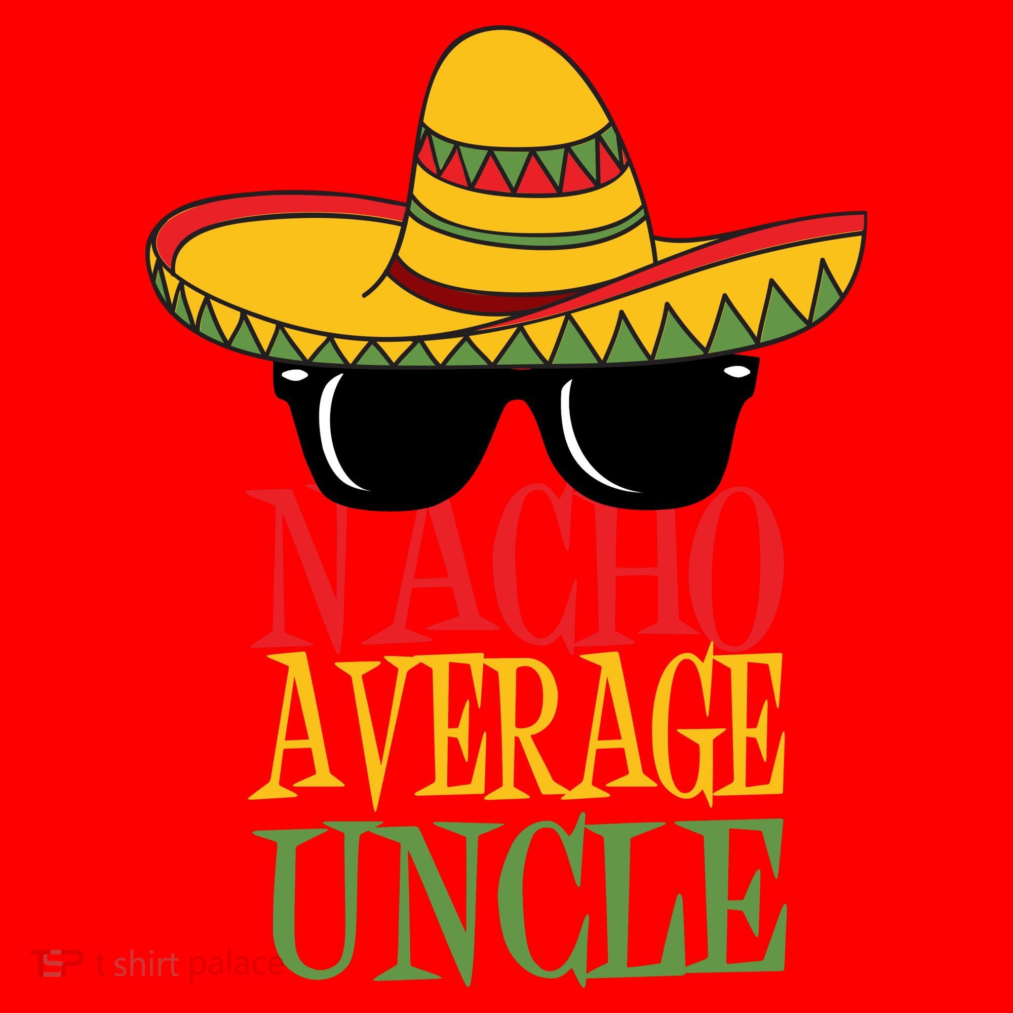 Nacho Average Uncle Santa Hat