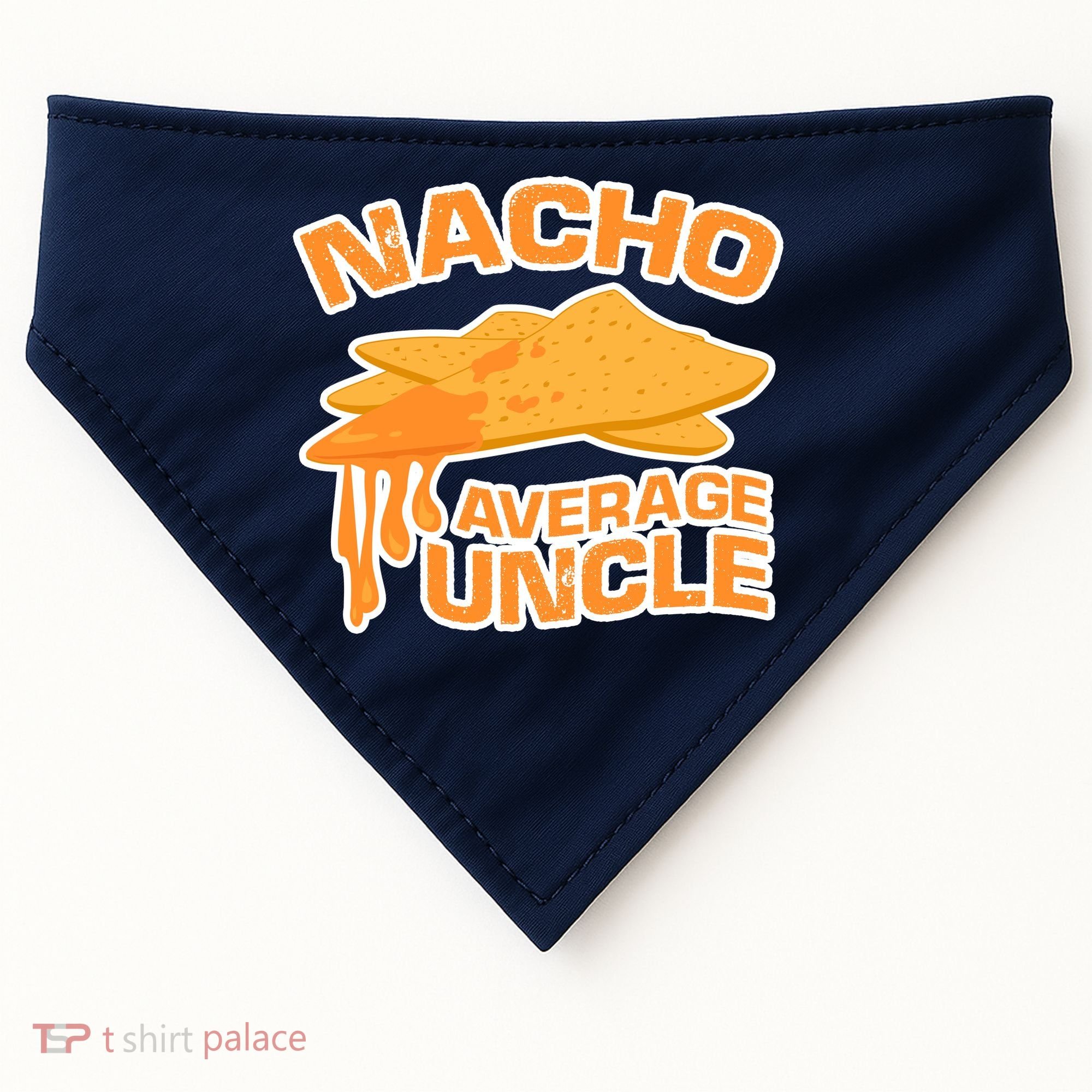 Nacho Average Uncle Funny USA-Made Doggie Bandana