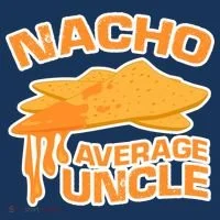 Nacho Average Uncle Funny Kids Hoodie thumb 5