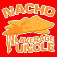 Nacho Average Uncle Funny Santa Hat thumb 1