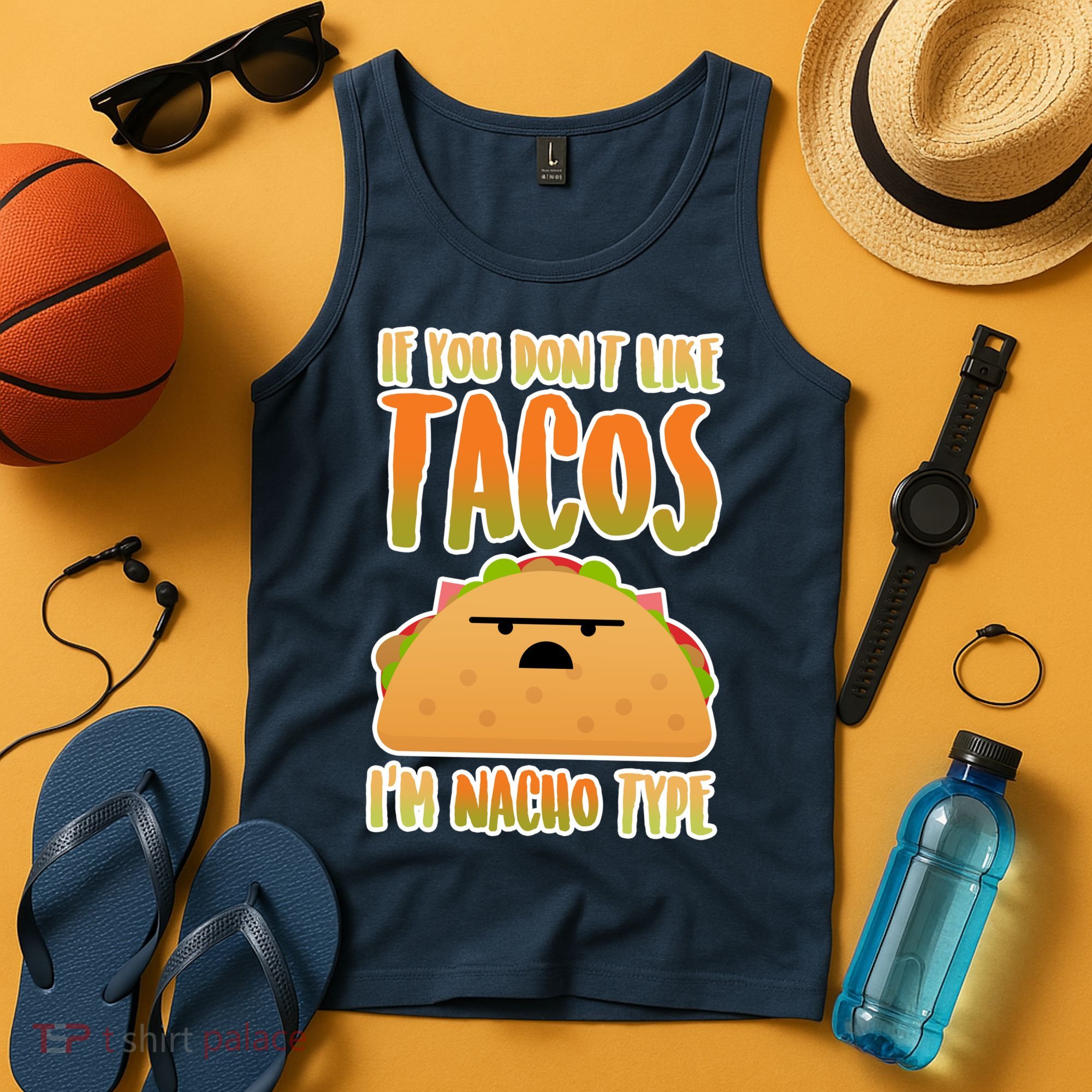 Nacho Type Taco Tank Top