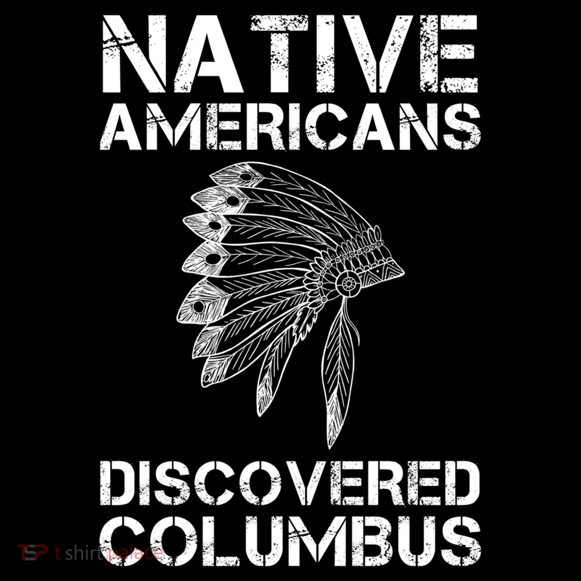 Native Americans Discovered Columbus Native American Day Gift Ornament