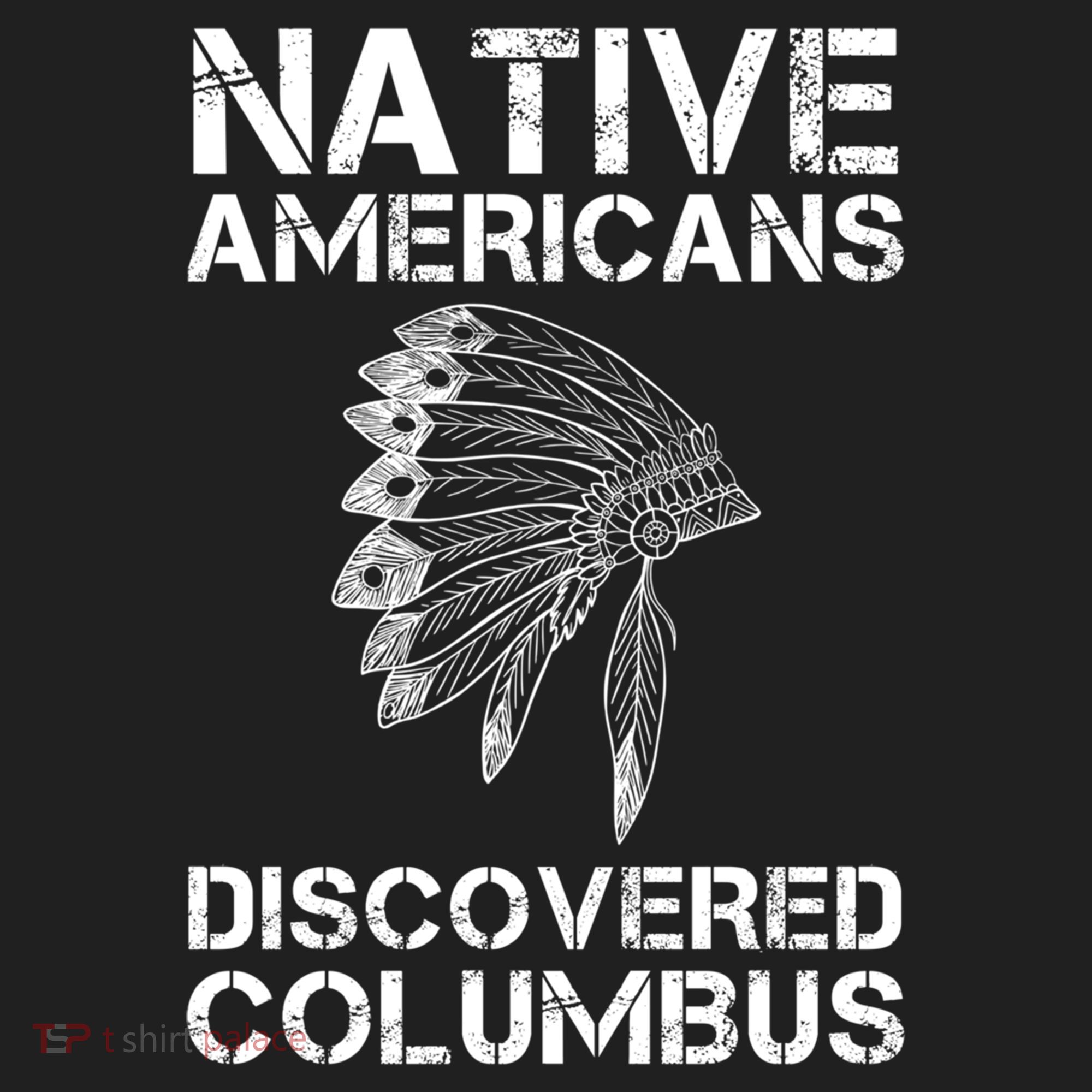 Native Americans Discovered Columbus Native American Day Gift Hat