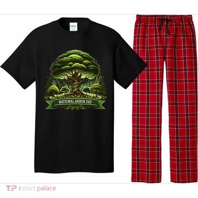 National Arbor Day Tree Care Happy Arbor Day Funny Gift Pajama Set