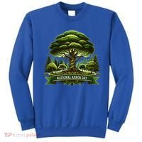 National Arbor Day Tree Care Happy Arbor Day Funny Gift Sweatshirt thumb 0