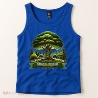 National Arbor Day Tree Care Happy Arbor Day Funny Gift Tank Top thumb 2