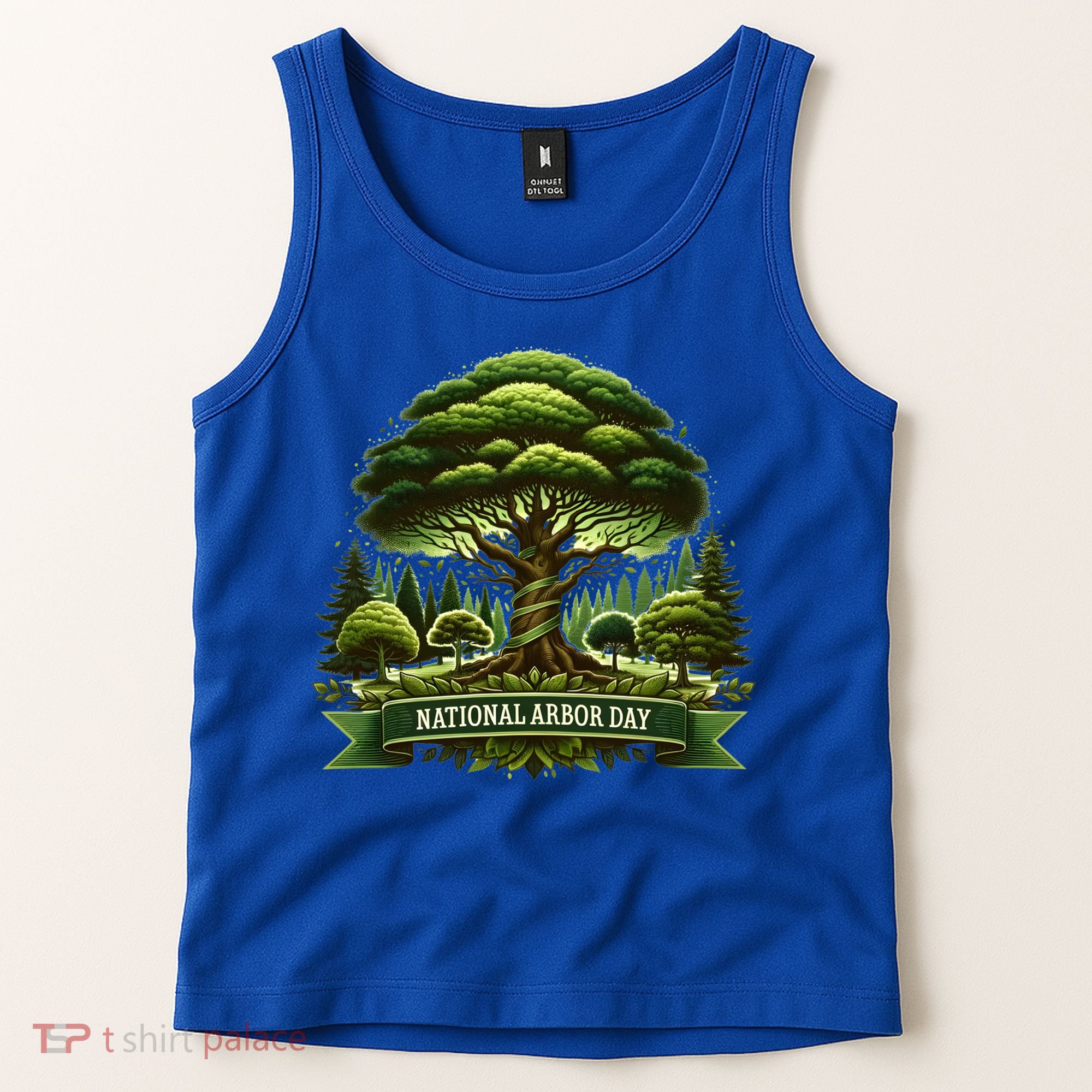 National Arbor Day Tree Care Happy Arbor Day Funny Gift Tank Top