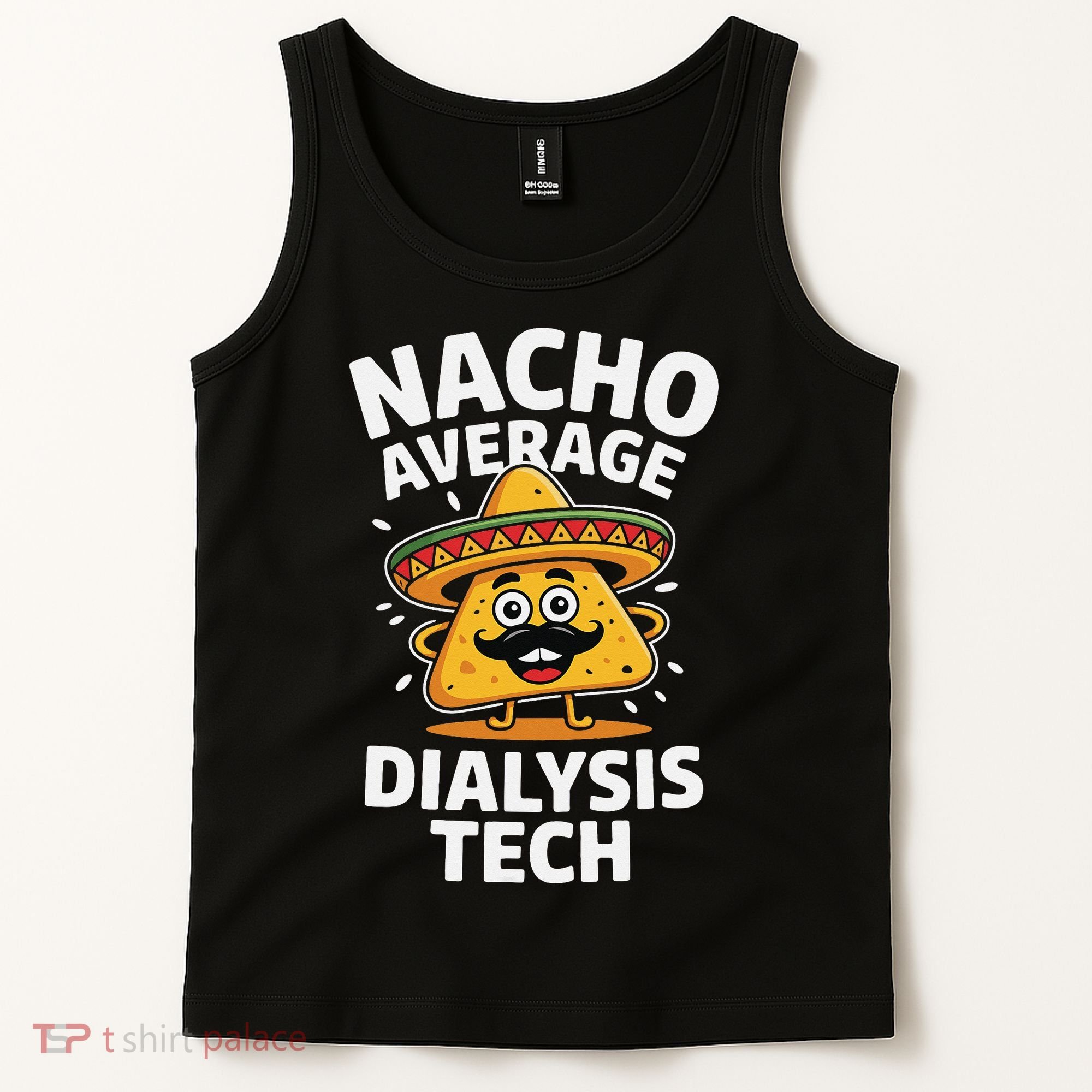 Nacho Average Dialysis Tech Tank Top