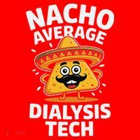 Nacho Average Dialysis Tech Santa Hat thumb 1