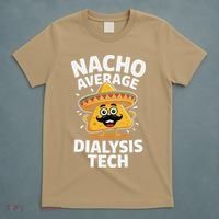 Nacho Average Dialysis Tech T-Shirt thumb 5