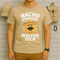 Nacho Average Dialysis Tech T-Shirt thumb 6