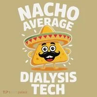 Nacho Average Dialysis Tech T-Shirt thumb 7