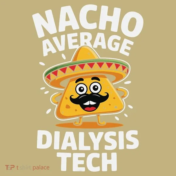 Nacho Average Dialysis Tech T-Shirt