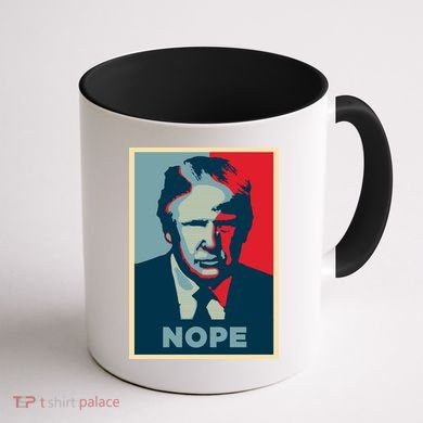 Donald Trump Nope  Coffee Mug back