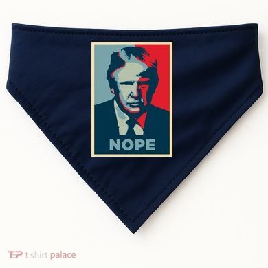 Donald Trump Nope  USA-Made Doggie Bandana