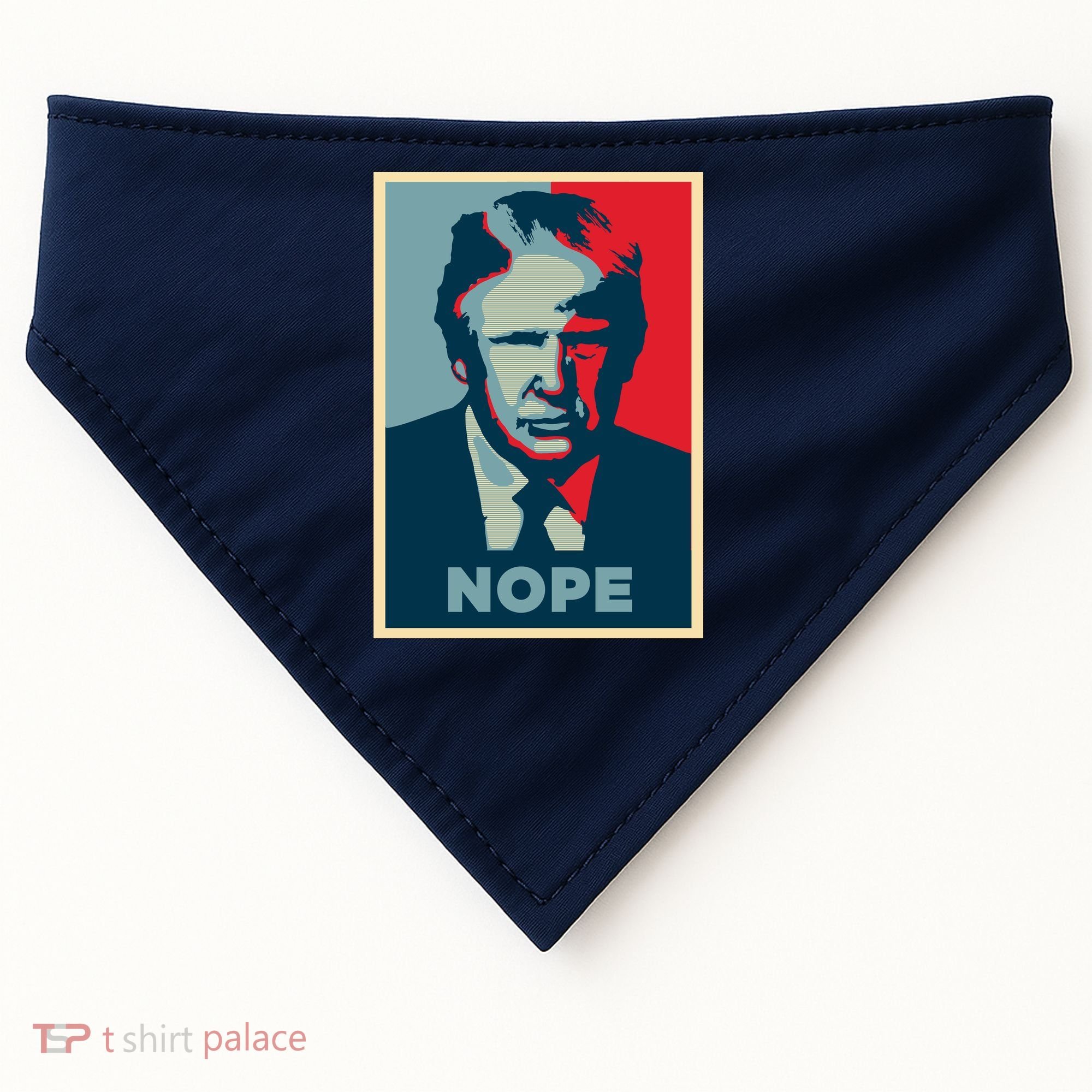 Donald Trump Nope  USA-Made Doggie Bandana