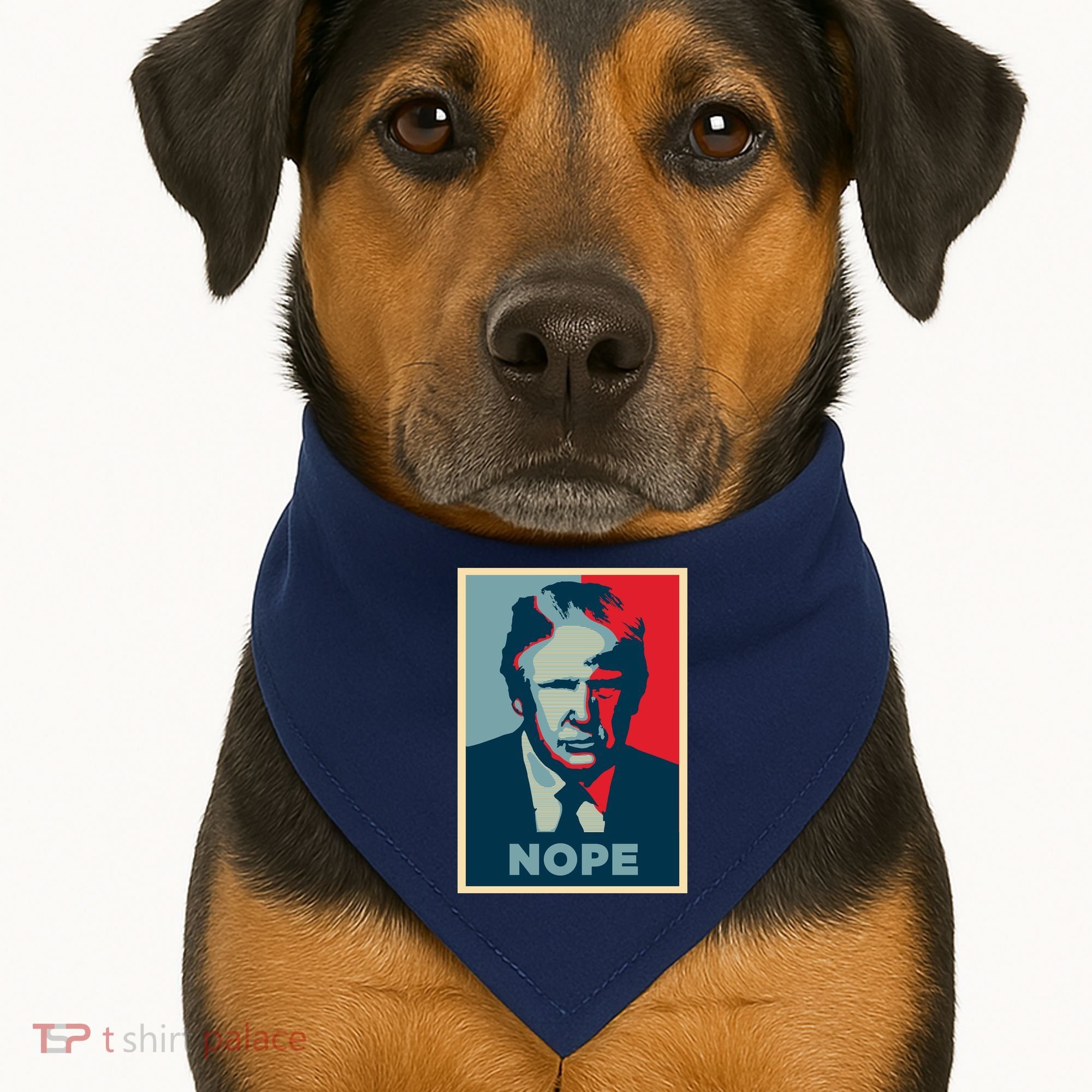 Donald Trump Nope  USA-Made Doggie Bandana