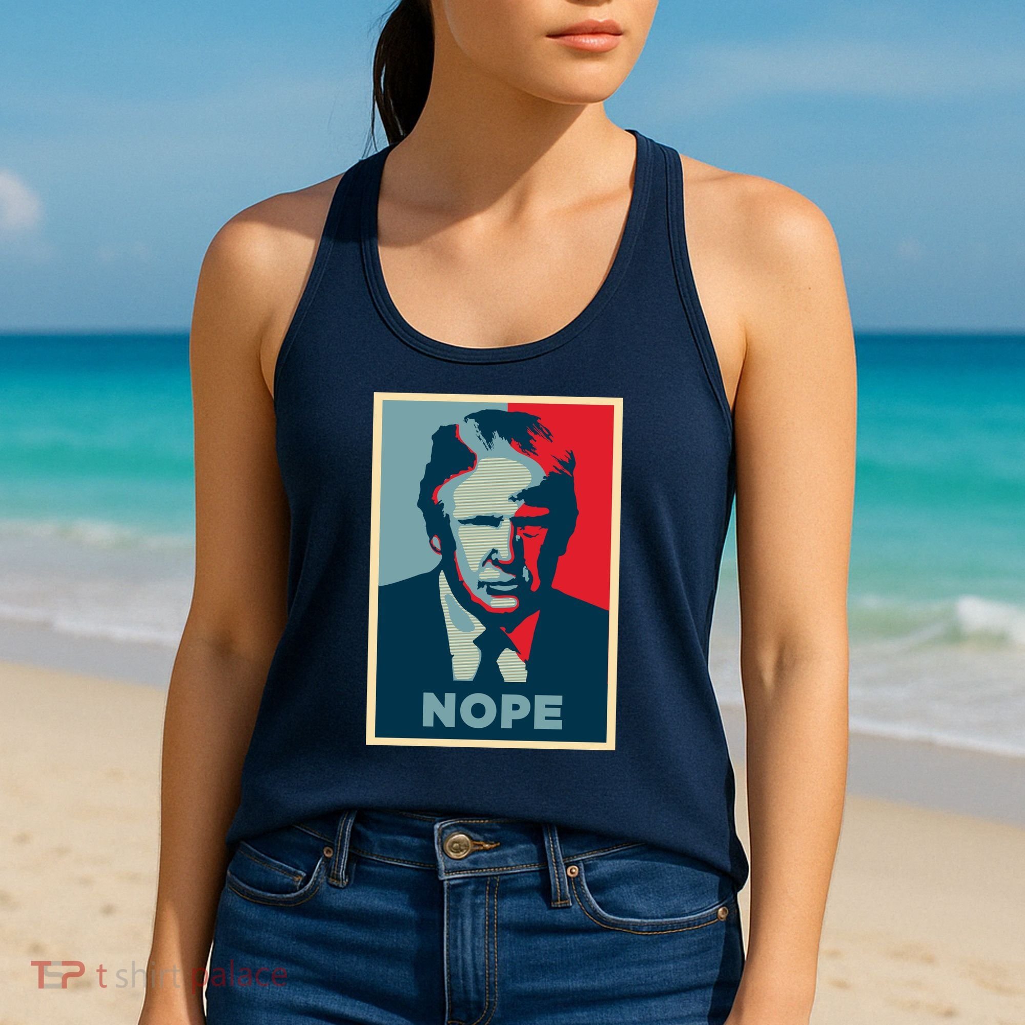 Donald Trump Nope  Women's Tank Top