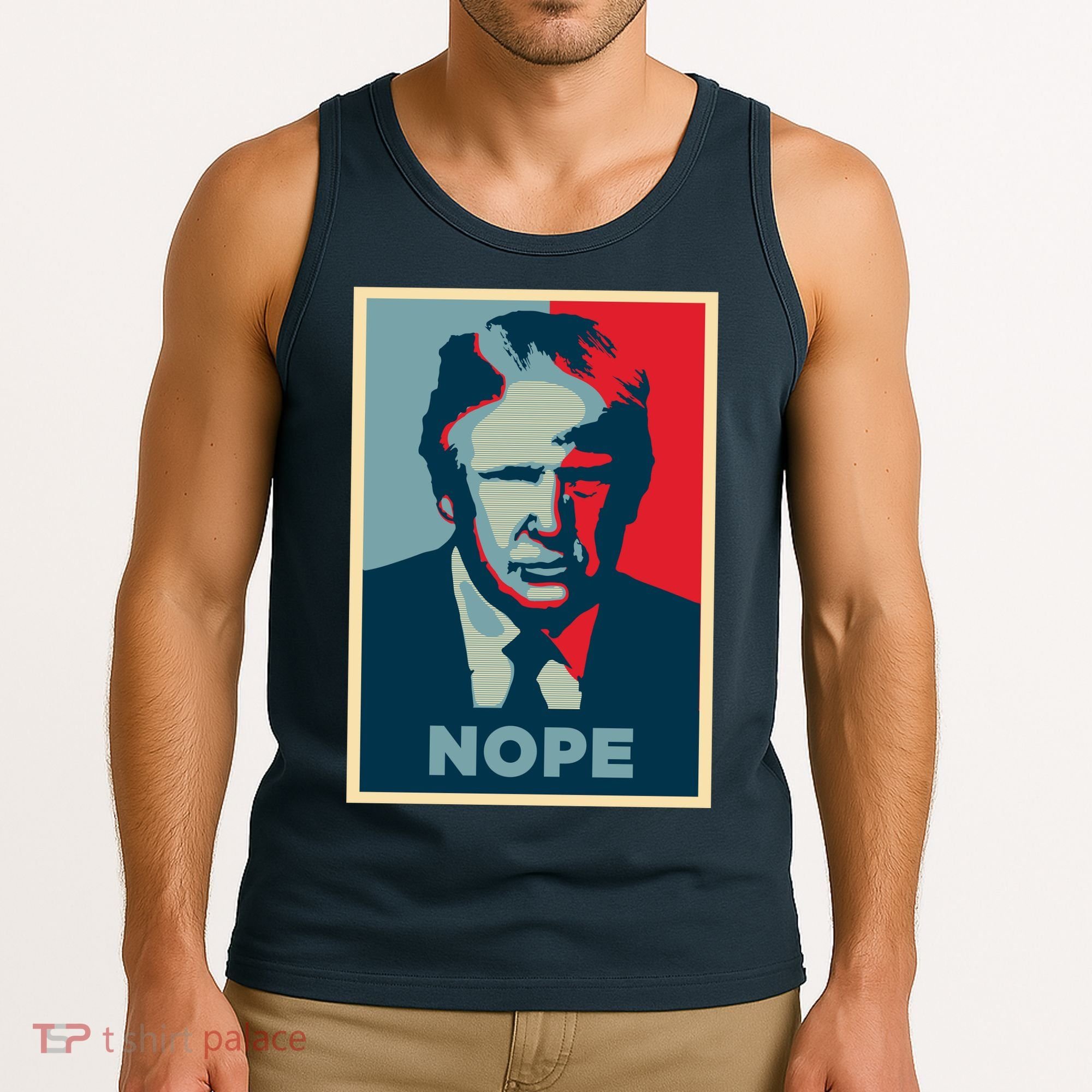 Donald Trump Nope  Tank Top