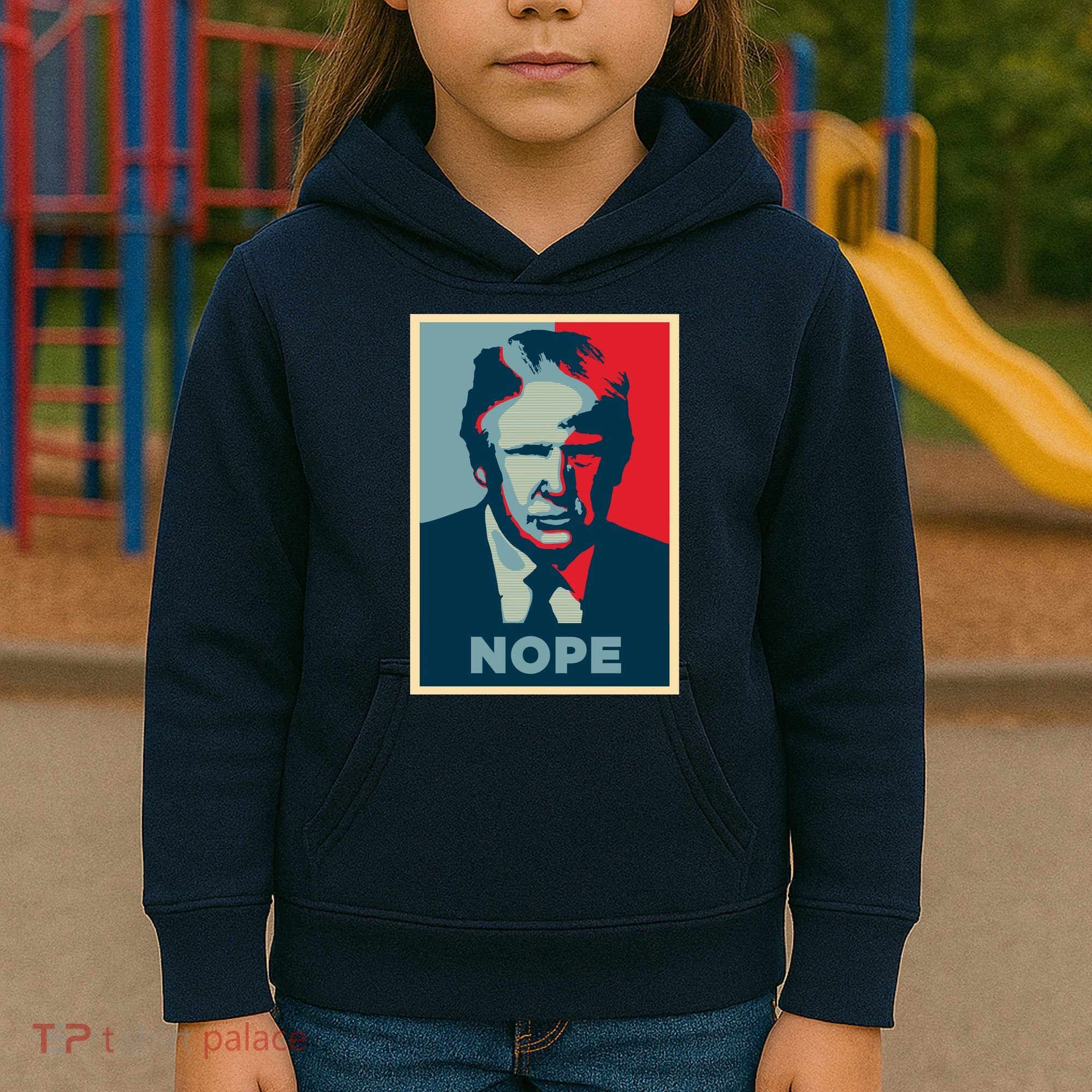 Donald Trump Nope  Kids Hoodie