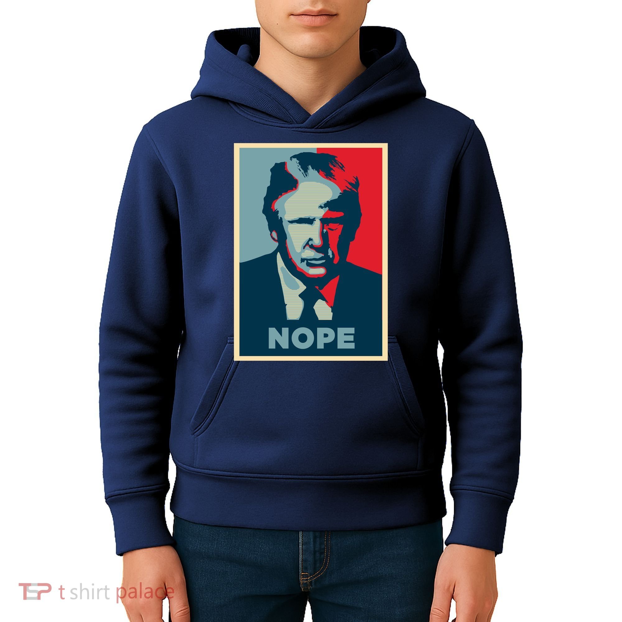 Donald Trump Nope  Kids Hoodie
