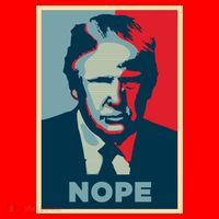 Donald Trump Nope  Santa Hat thumb 1