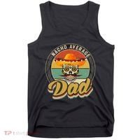 Nacho Average Dad For Mexican Nacho Loving Skull Tank Top thumb 0