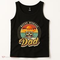 Nacho Average Dad For Mexican Nacho Loving Skull Tank Top thumb 2