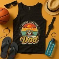 Nacho Average Dad For Mexican Nacho Loving Skull Tank Top thumb 4