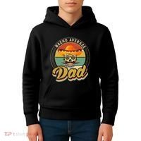Nacho Average Dad For Mexican Nacho Loving Skull Kids Hoodie thumb 4