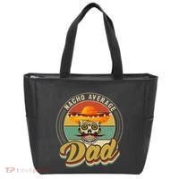 Nacho Average Dad For Mexican Nacho Loving Skull Tote Bag thumb 0