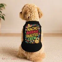 Nacho Average Dialysis Crew Doggie Tank thumb 2