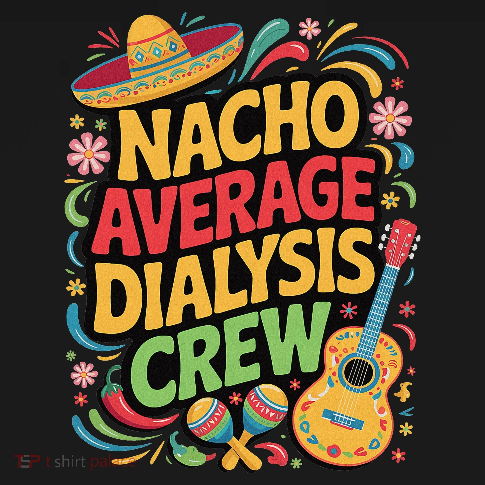 Nacho Average Dialysis Crew Doggie Tank