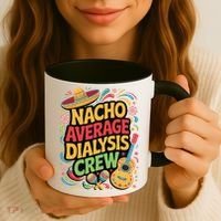 Nacho Average Dialysis Crew Coffee Mug thumb 3
