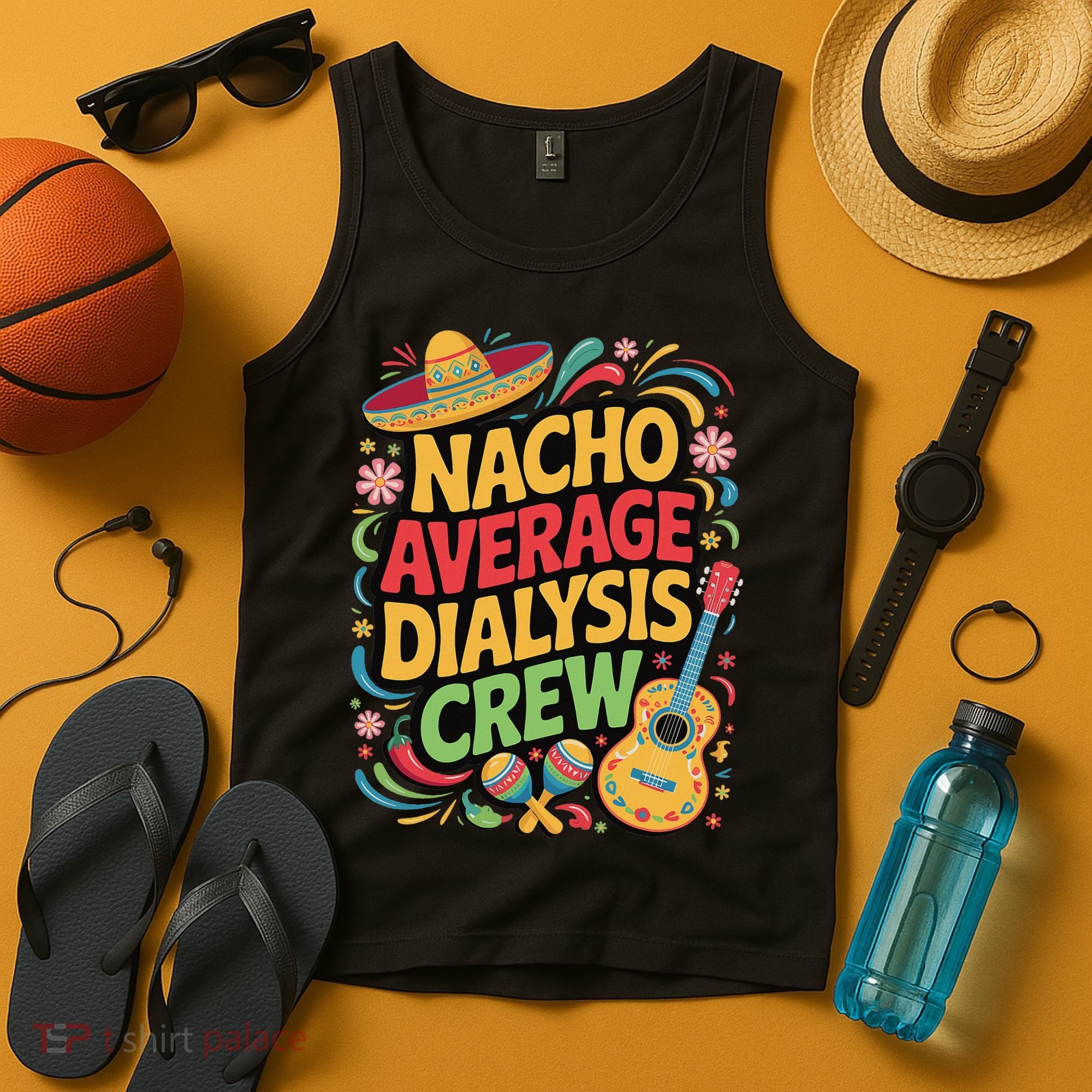 Nacho Average Dialysis Crew Tank Top