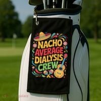 Nacho Average Dialysis Crew Golf Towel thumb 2