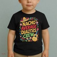 Nacho Average Dialysis Crew Toddler T-Shirt thumb 2