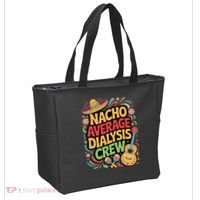 Nacho Average Dialysis Crew Tote Bag thumb 2