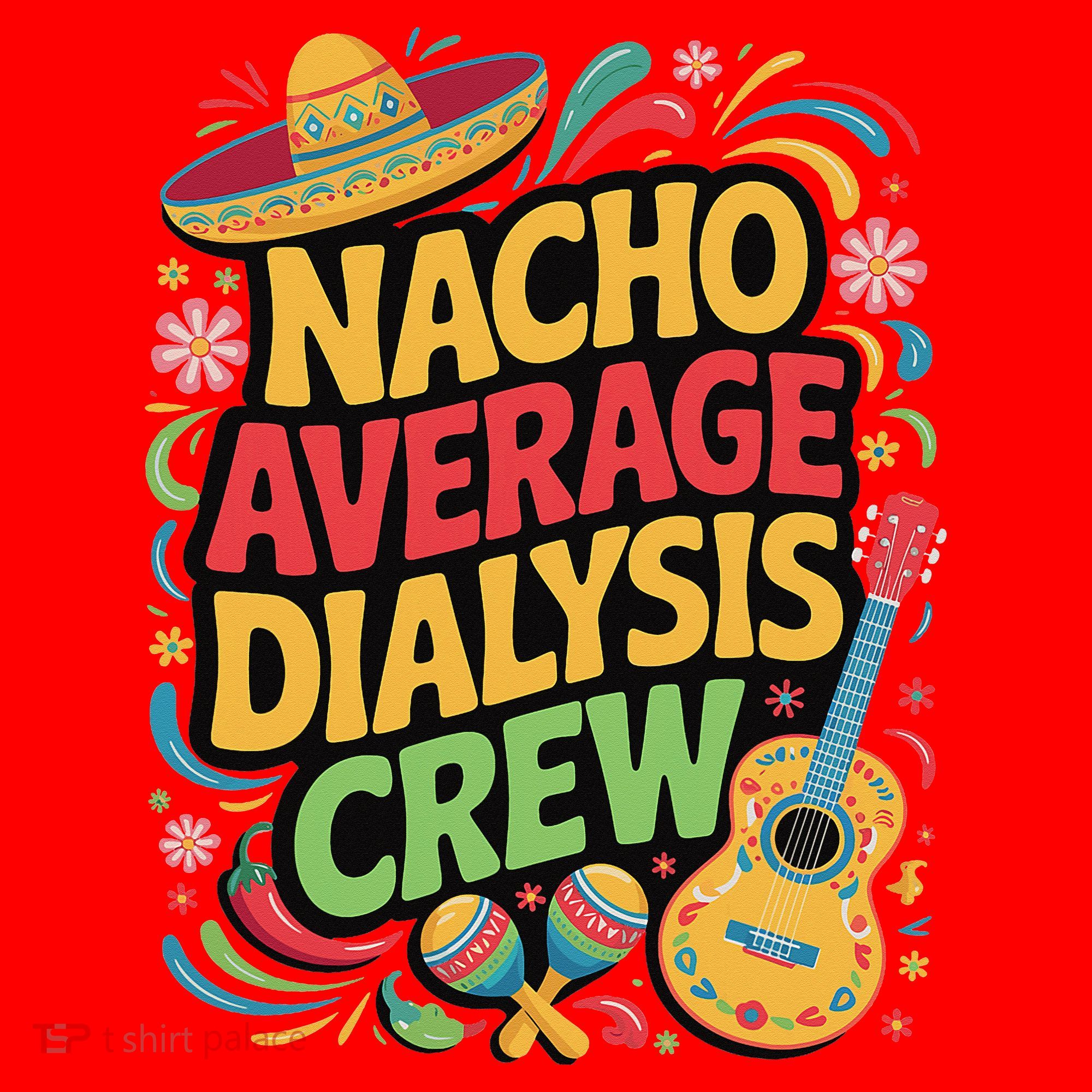 Nacho Average Dialysis Crew Santa Hat