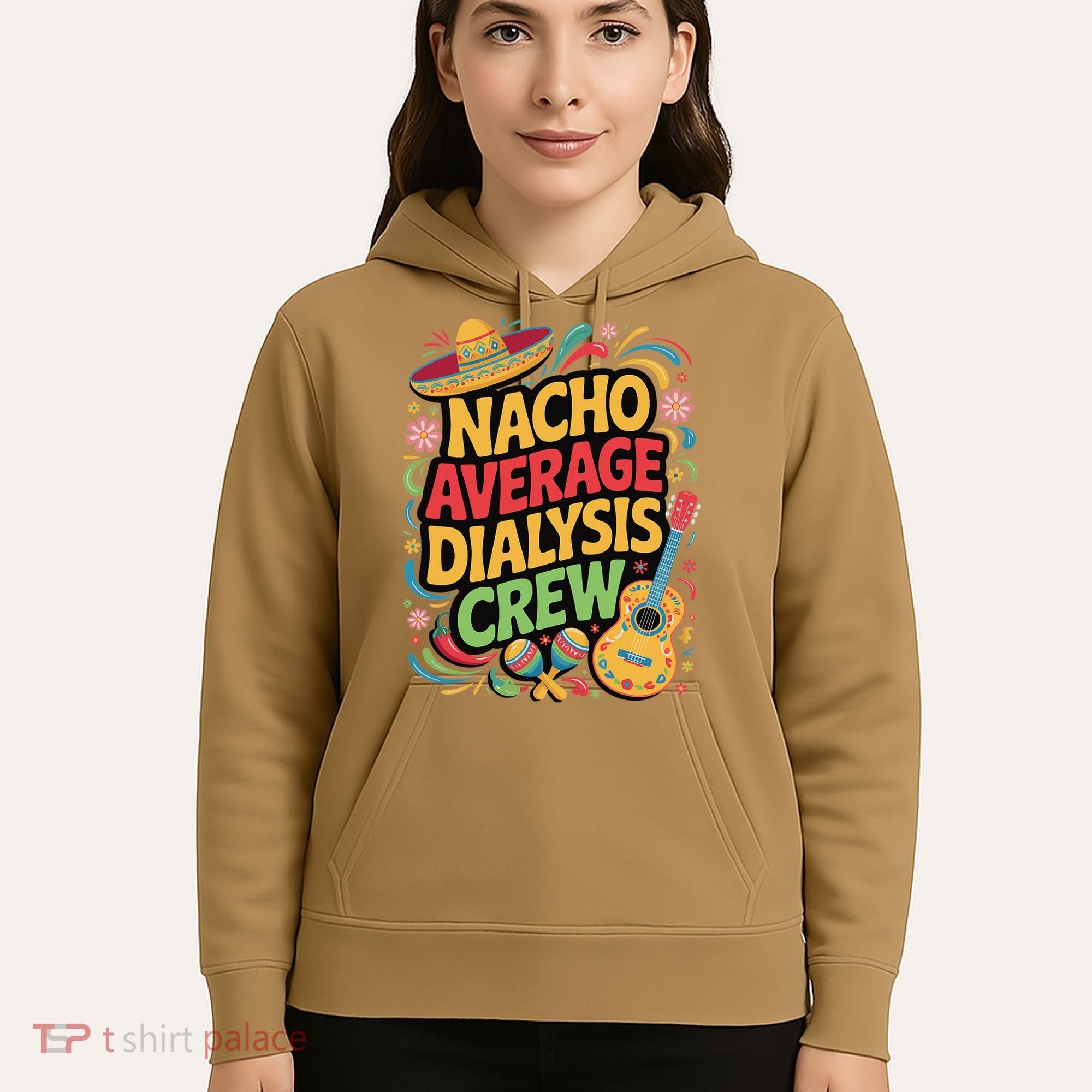 Nacho Average Dialysis Crew Hoodie