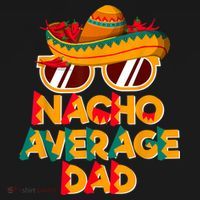 Nacho Average Dad Funny Cinco De Mayo Daddy USA-Made Doggie Bandana thumb 2