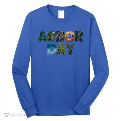 National Arbor Day Tree Care For Happy Arbor Day Funny Gift Long Sleeve Shirt